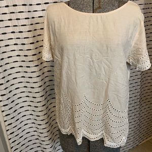 Scalloped Loft Blouse